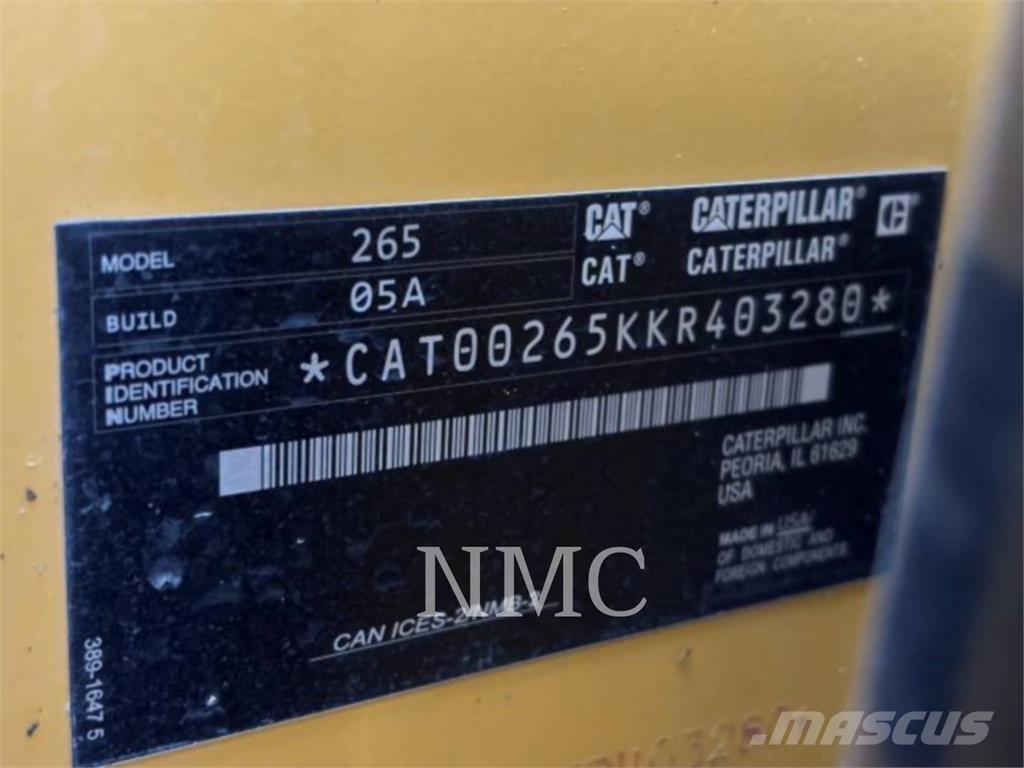 CAT 265-05 Cargadoras sobre orugas