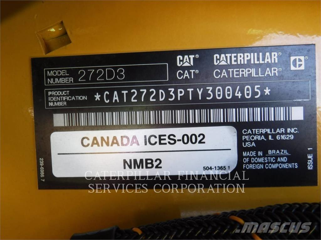 CAT 272D3HF Minicargadoras