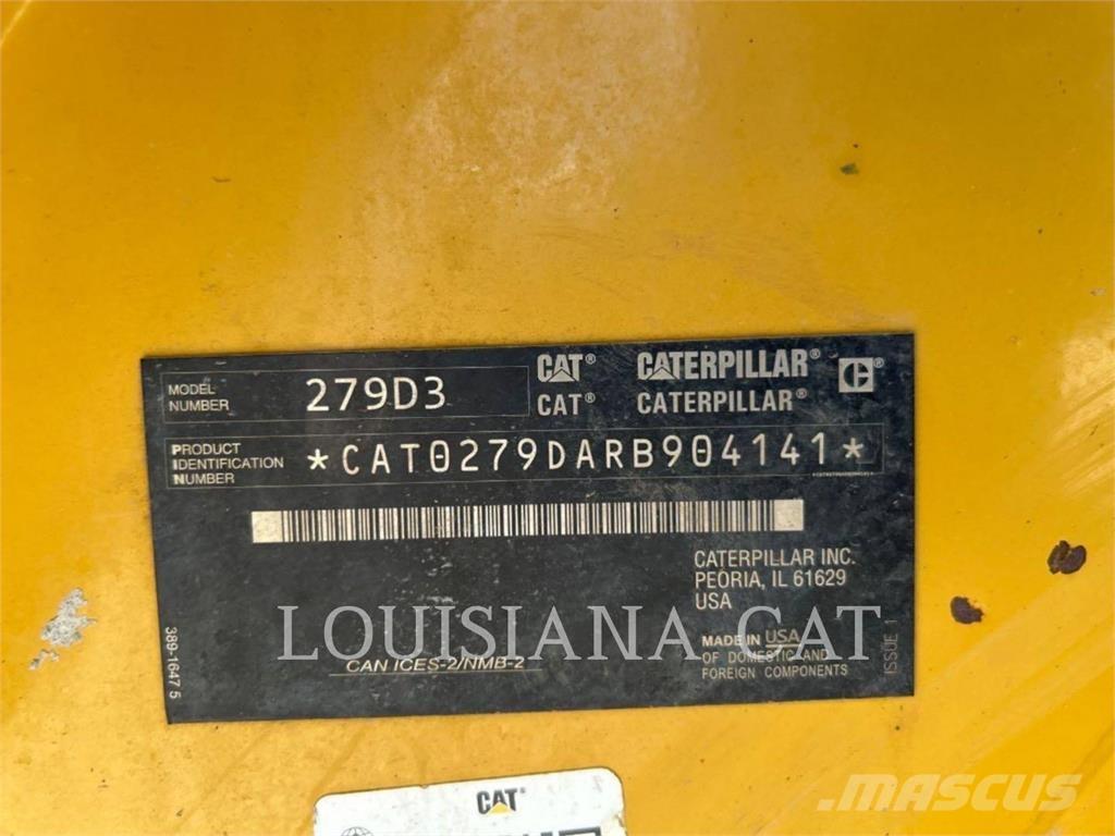 CAT 279D3 Minicargadoras