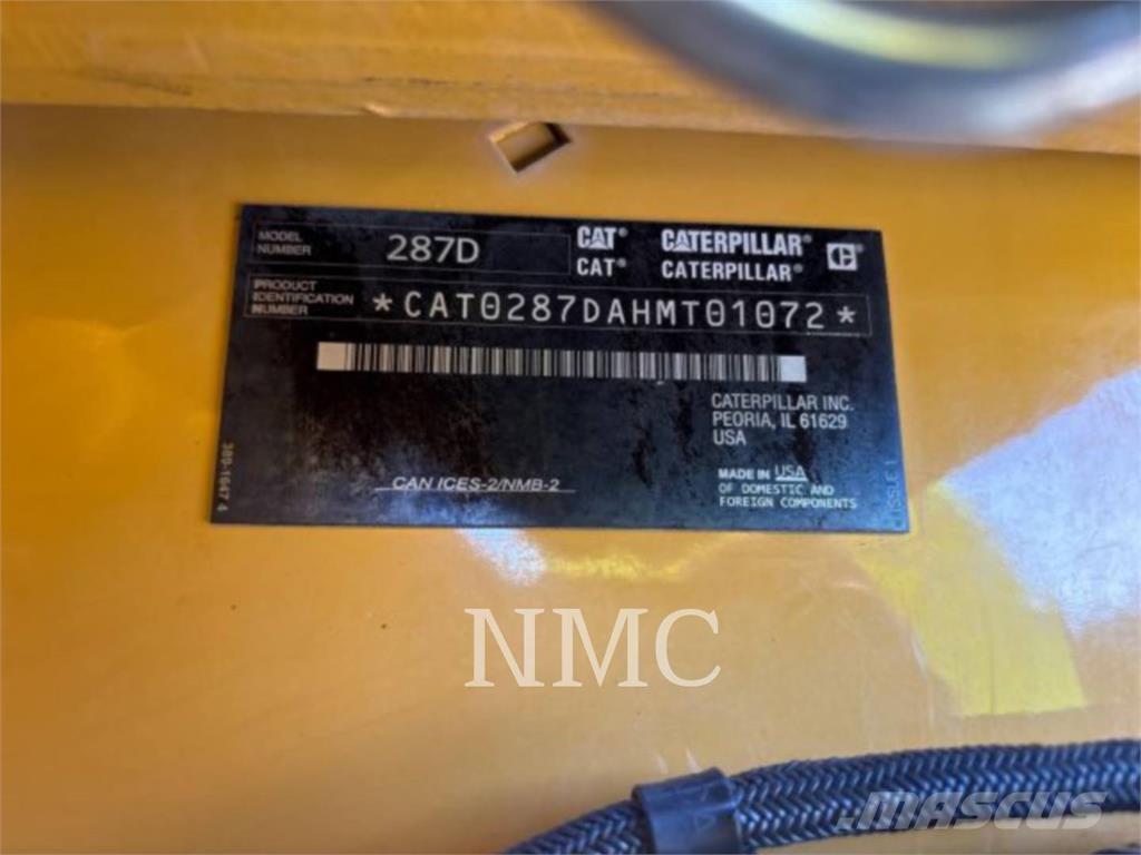 CAT 287D Minicargadoras