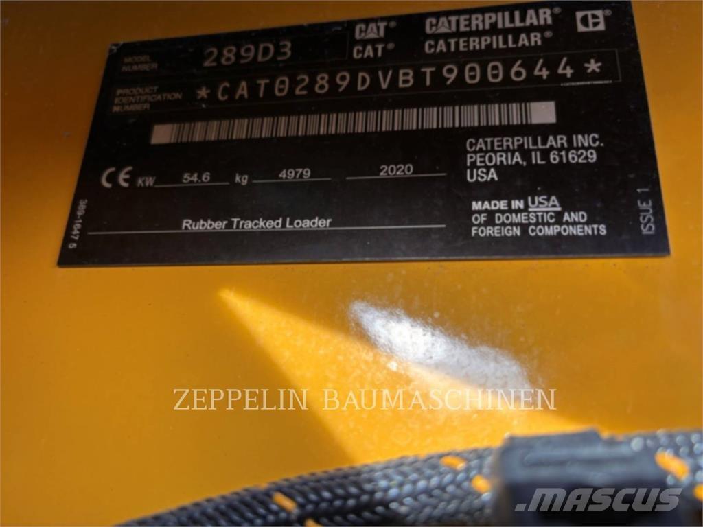 CAT 289D Minicargadoras