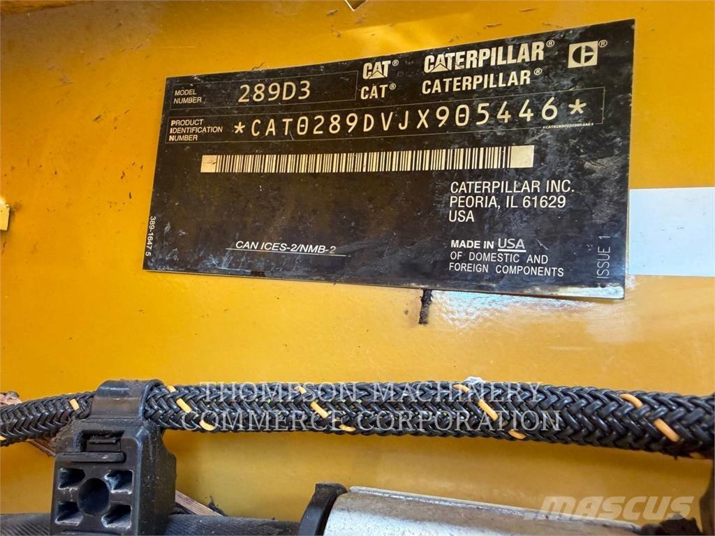 CAT 289D3 Cargadoras sobre orugas