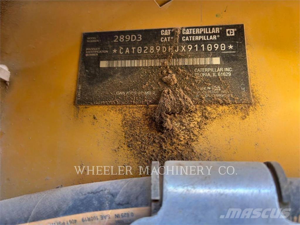 CAT 289D3 C3HF Cargadoras sobre orugas