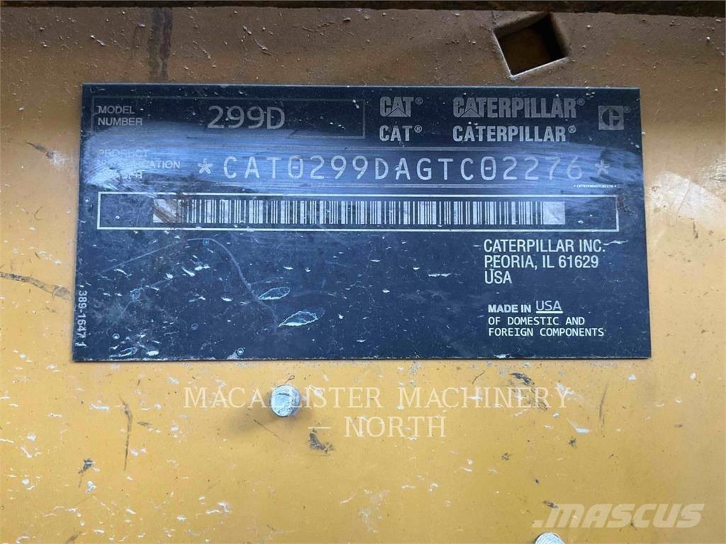 CAT 299D AQ Minicargadoras