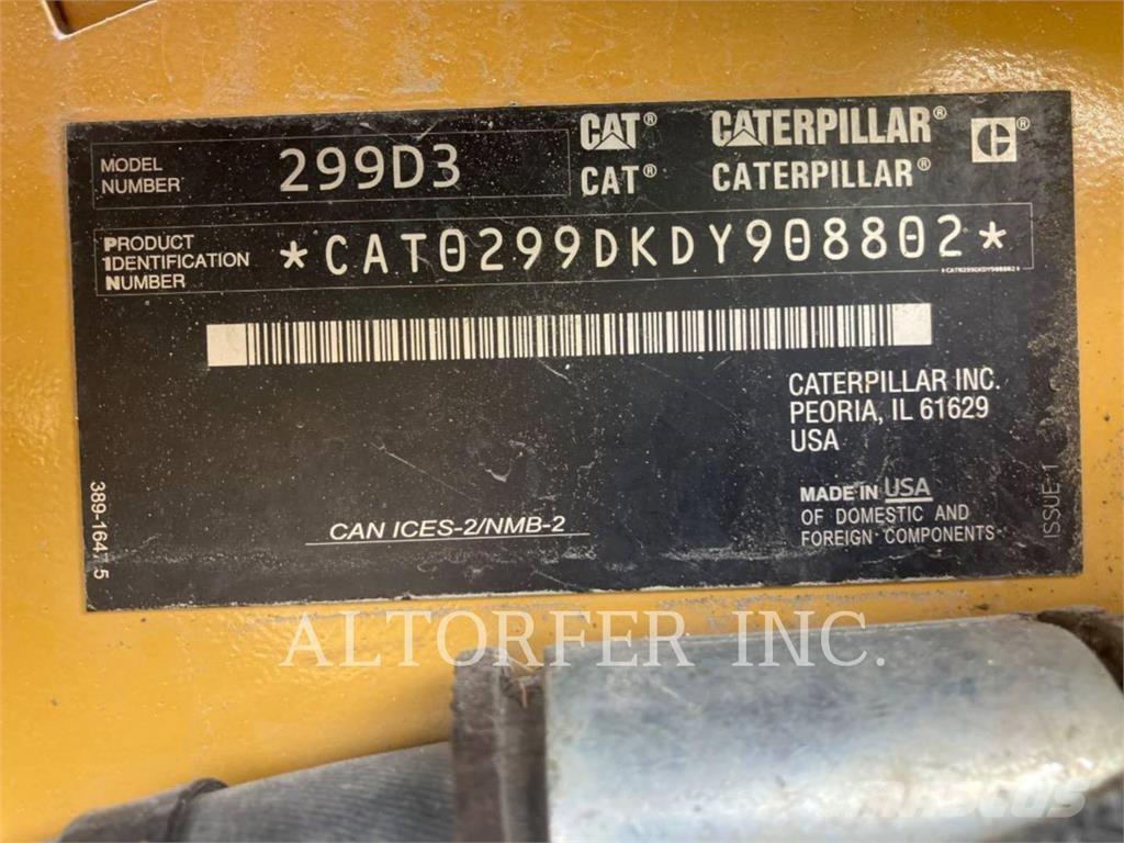 CAT 299D3 Minicargadoras