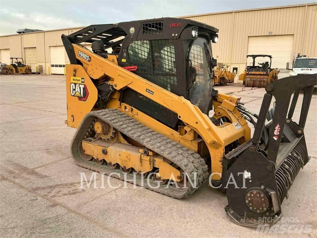 CAT 299D3XE D1AQBR Minicargadoras