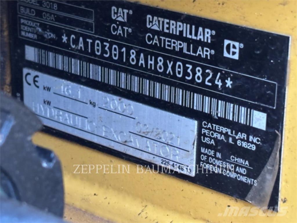 CAT 301.8-05A Excavadoras de cadenas