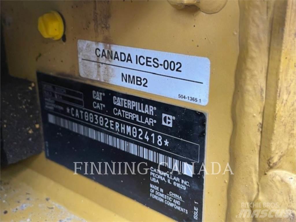 CAT 302-05 Excavadoras de cadenas