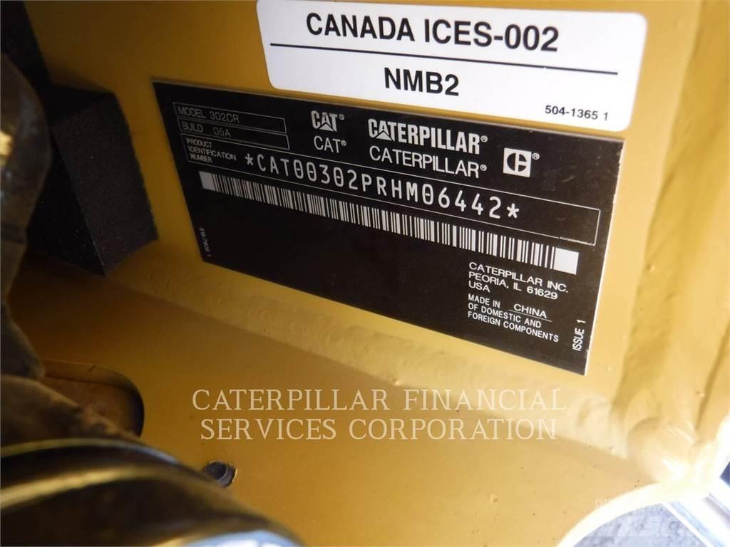 CAT 302-05CR Excavadoras de cadenas