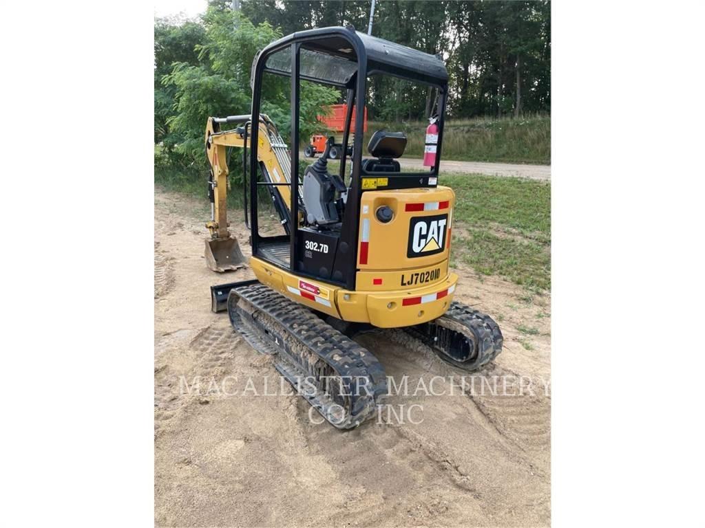 CAT 302.7DCR Excavadoras de cadenas