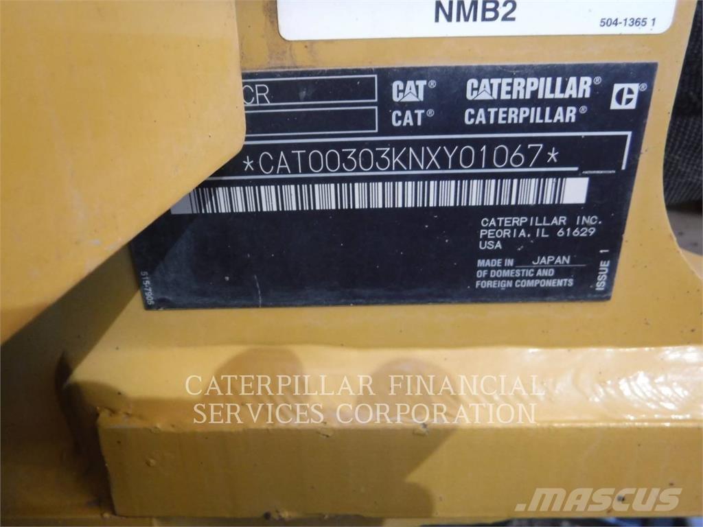 CAT 303-07CR Excavadoras de cadenas