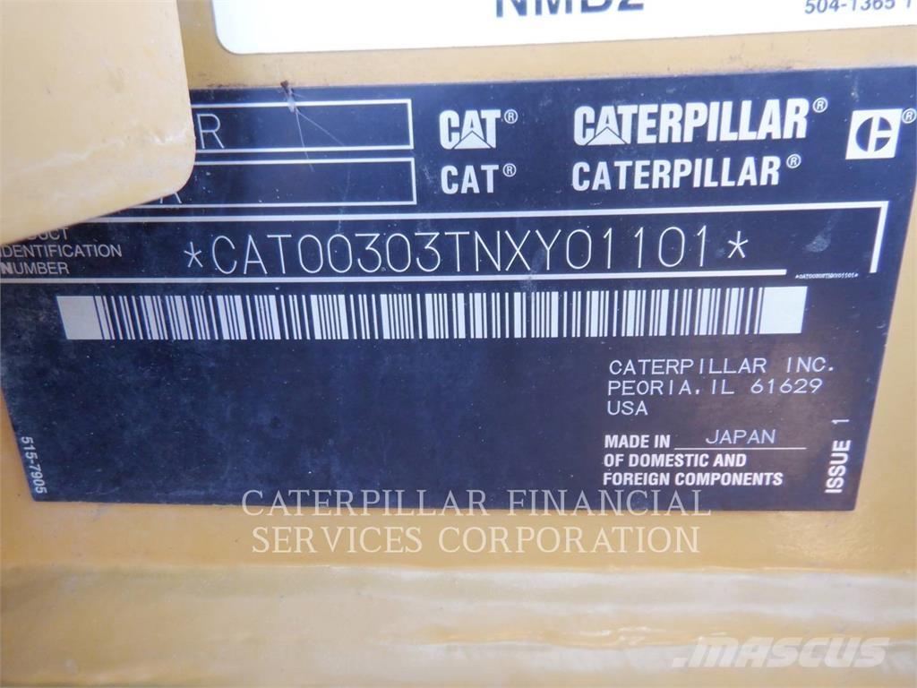 CAT 303-07CR Excavadoras de cadenas