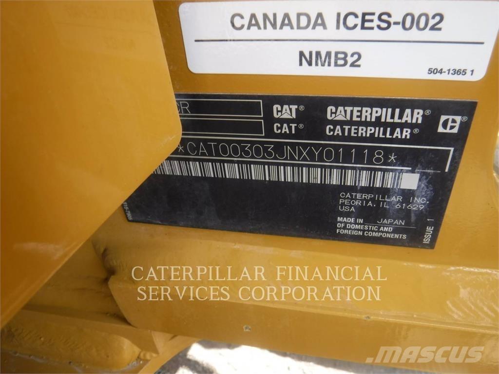 CAT 303-07CR Excavadoras de cadenas