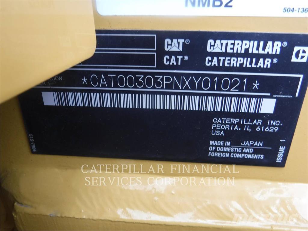 CAT 303-07CR Excavadoras de cadenas