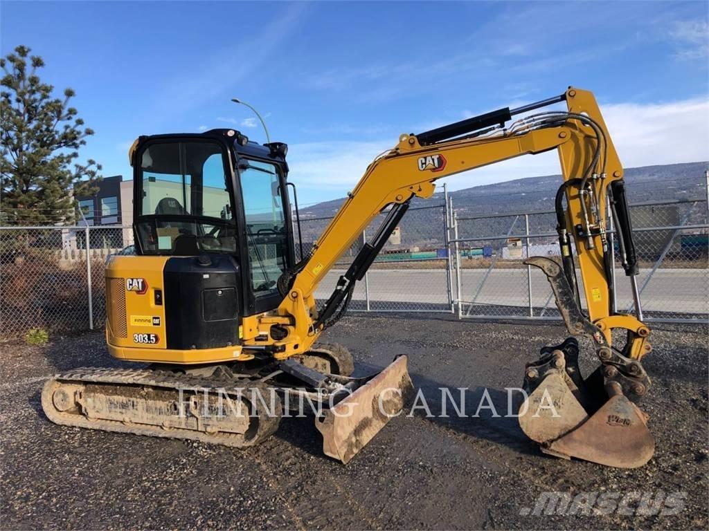 CAT 303.5-07 Excavadoras de cadenas
