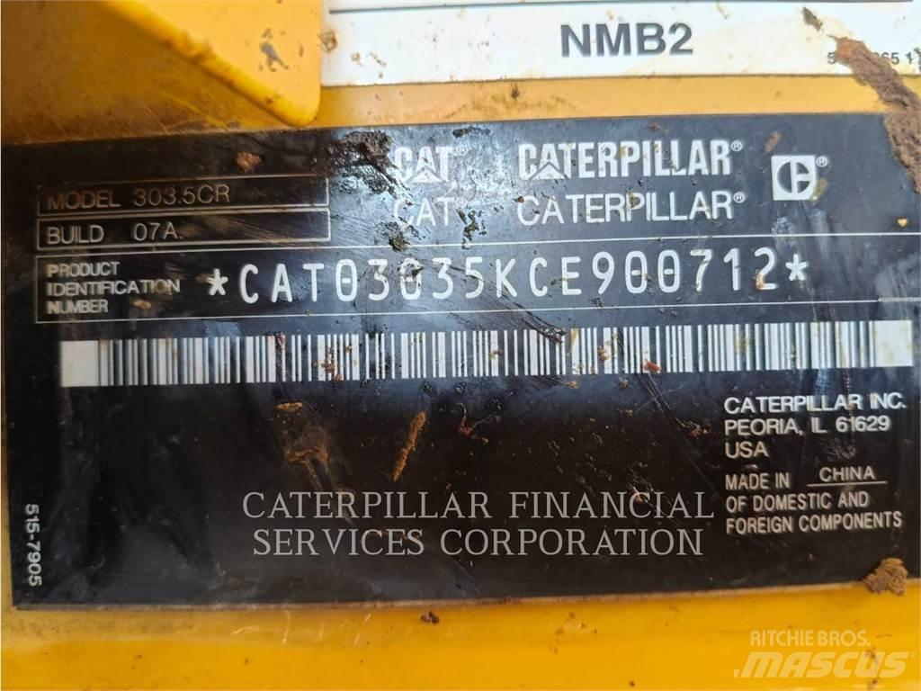 CAT 303.5-07CR Excavadoras de cadenas