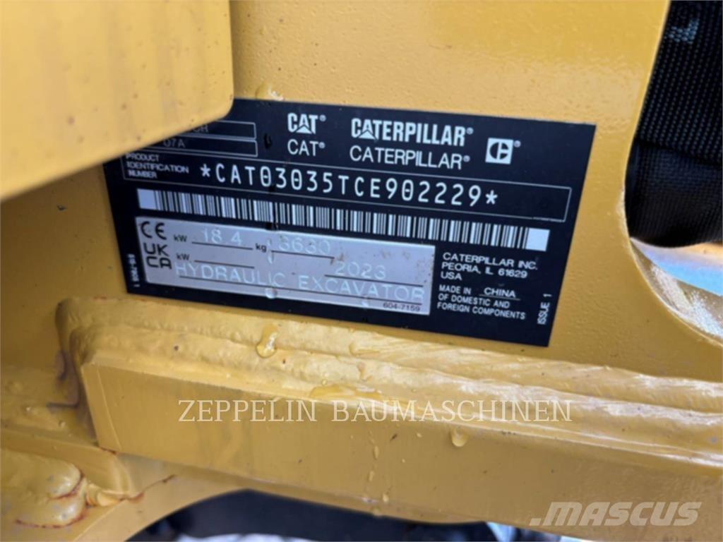 CAT 303.5CR-07 Excavadoras de cadenas