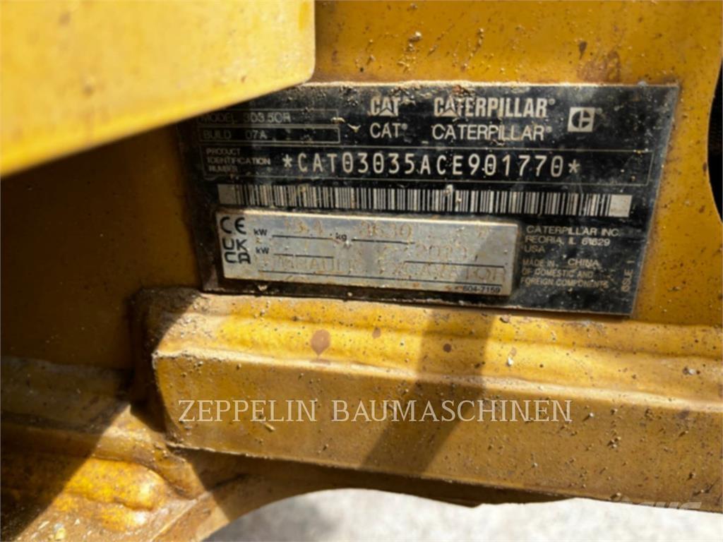 CAT 303.5CR-07 Excavadoras de cadenas