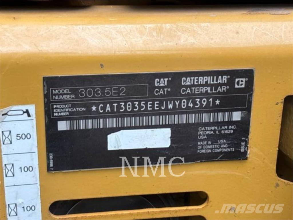 CAT 303.5E2 Excavadoras de cadenas