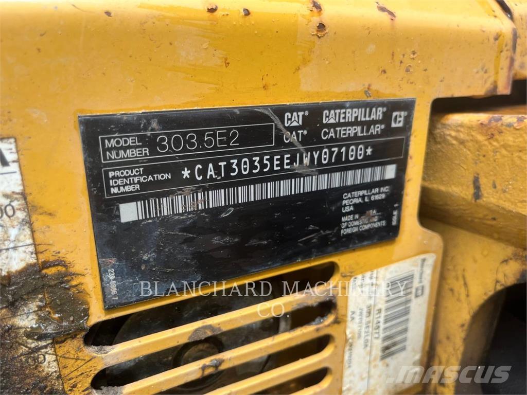 CAT 303.5E2CR Excavadoras de cadenas