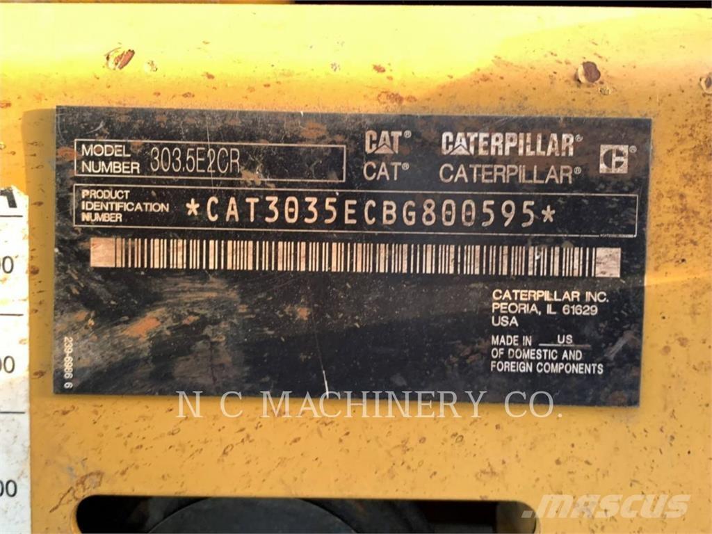 CAT 303.5E2CRN Excavadoras de cadenas