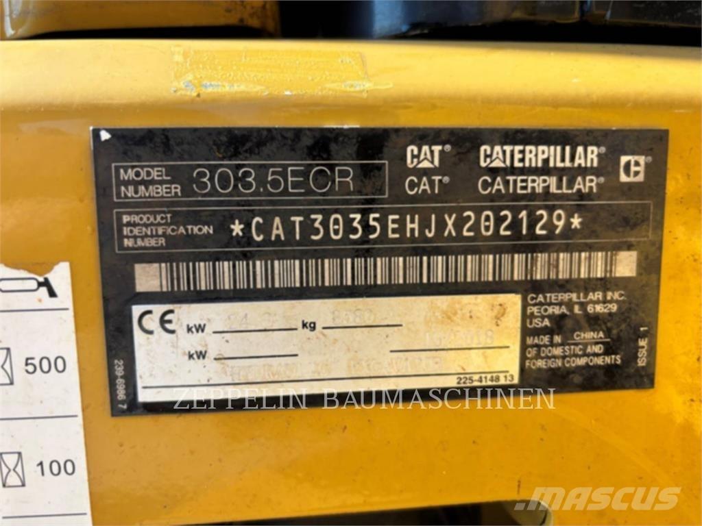 CAT 303.5ECR Excavadoras de cadenas