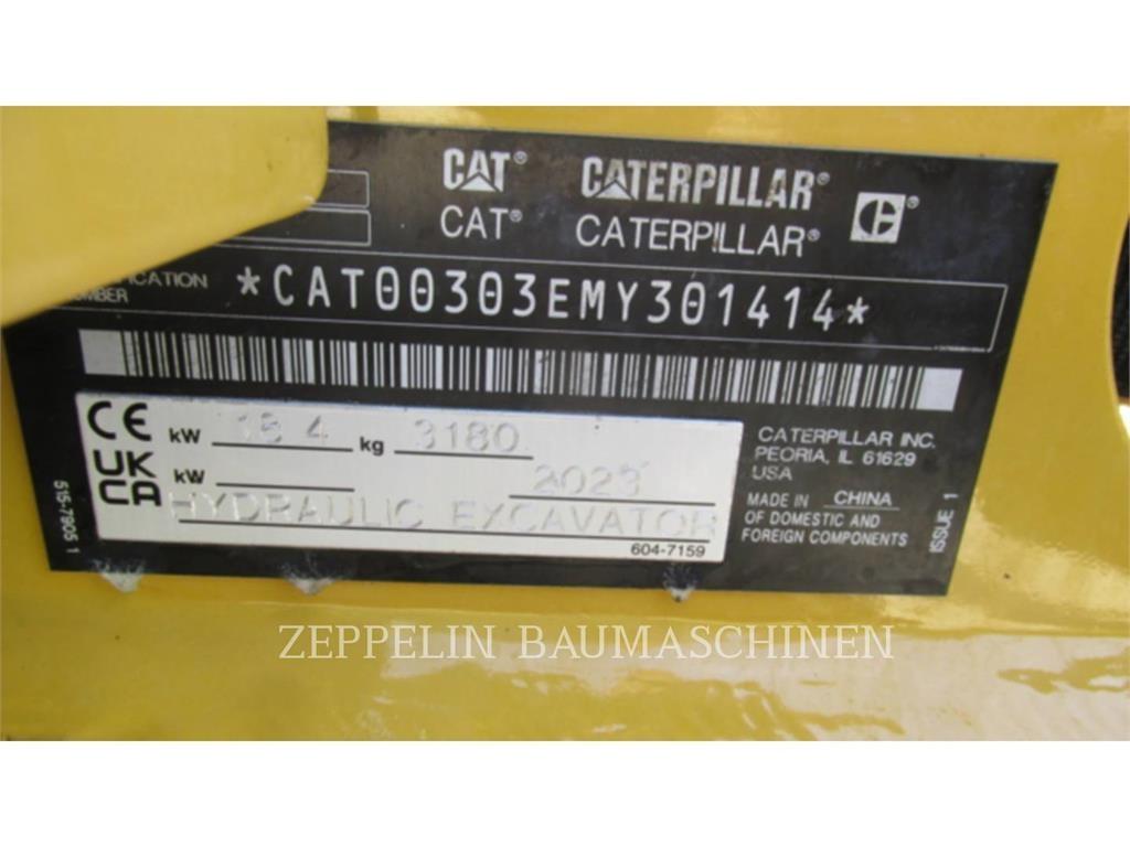 CAT 303CR-07A Excavadoras de cadenas