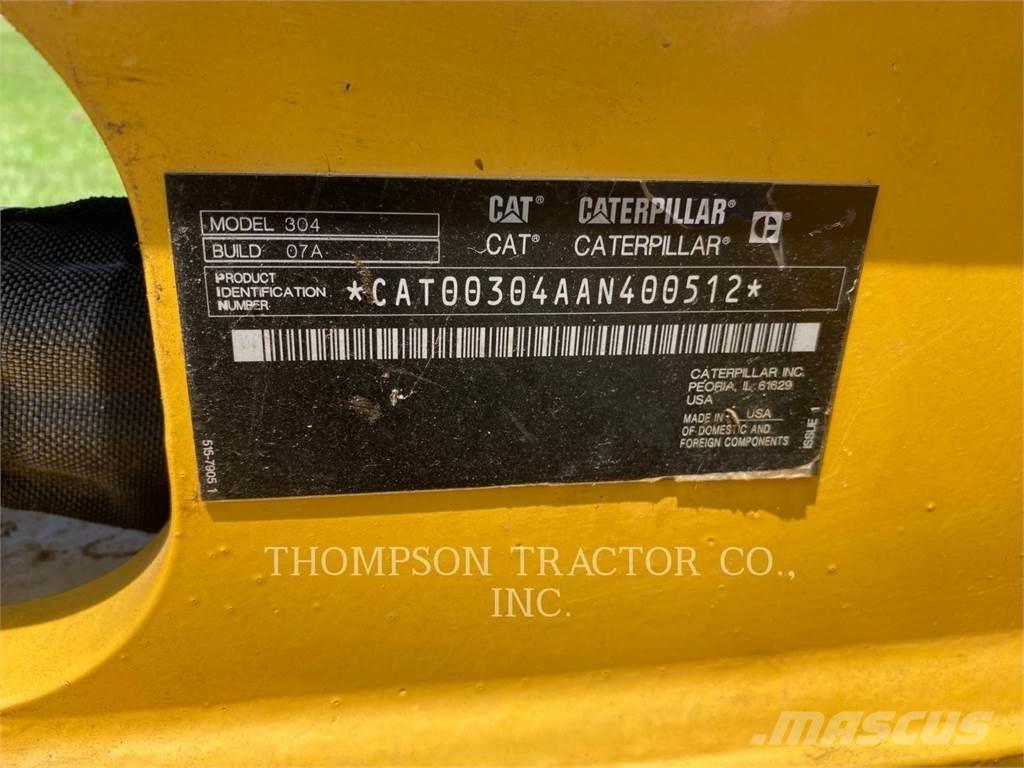 CAT 304 Excavadoras de cadenas