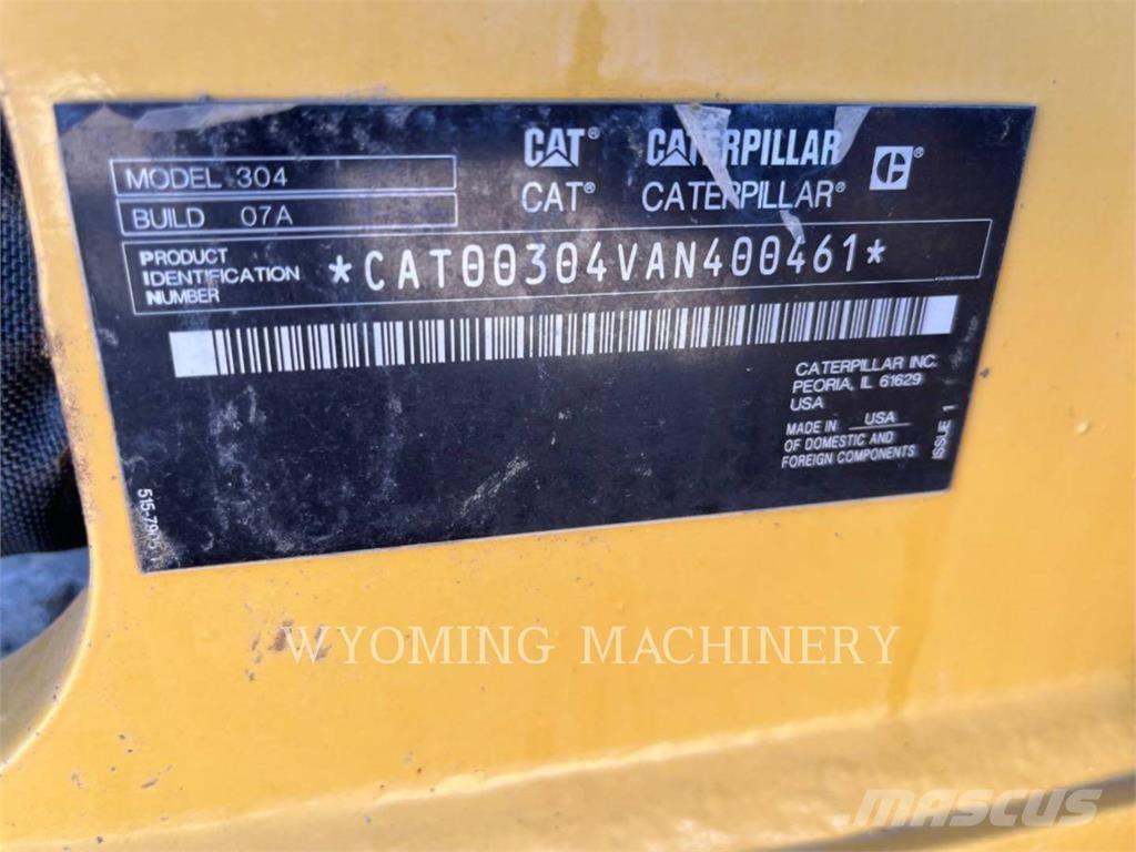 CAT 304 Excavadoras de cadenas
