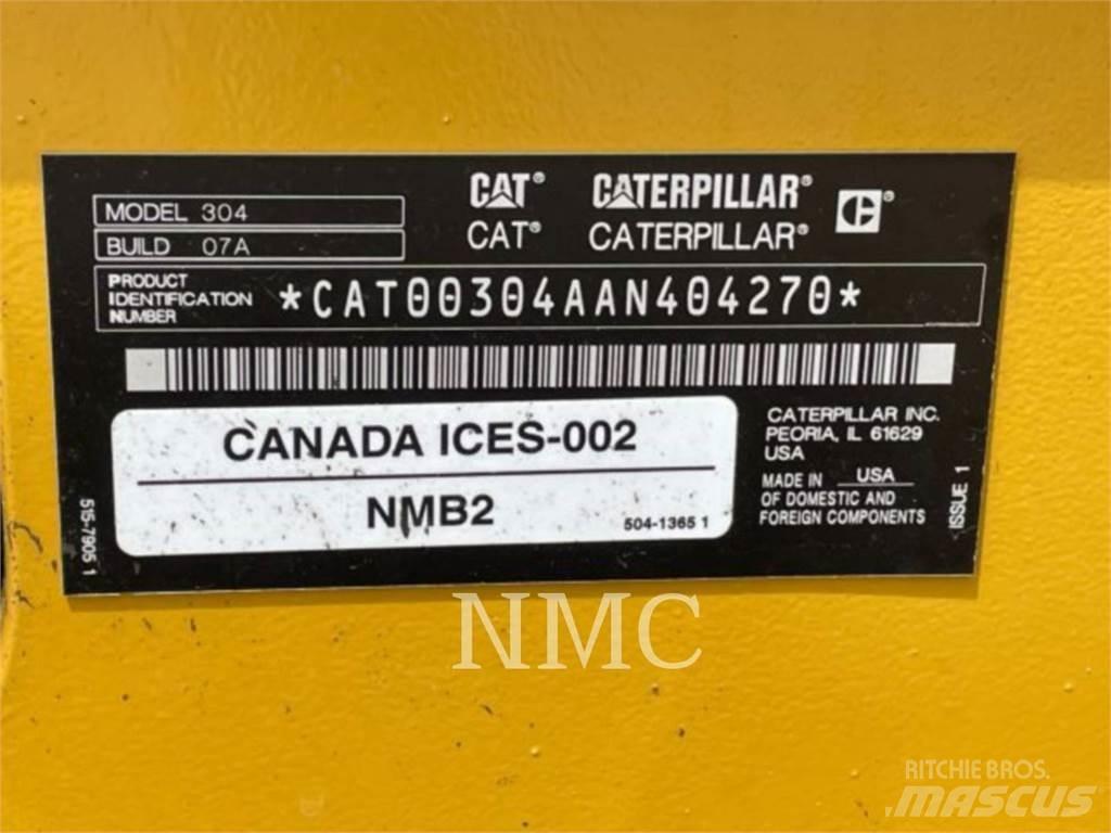CAT 304-07 Excavadoras de cadenas