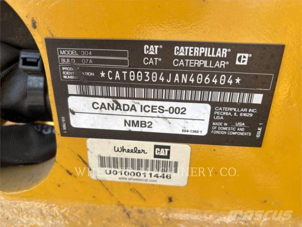 CAT 304 C3 THQ Excavadoras de cadenas