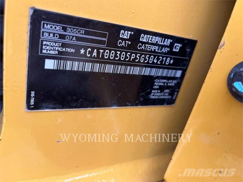 CAT 305 Excavadoras de cadenas