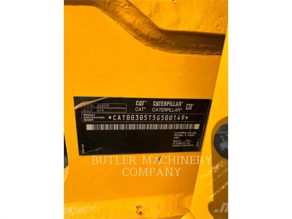 CAT 305-07A Excavadoras de cadenas