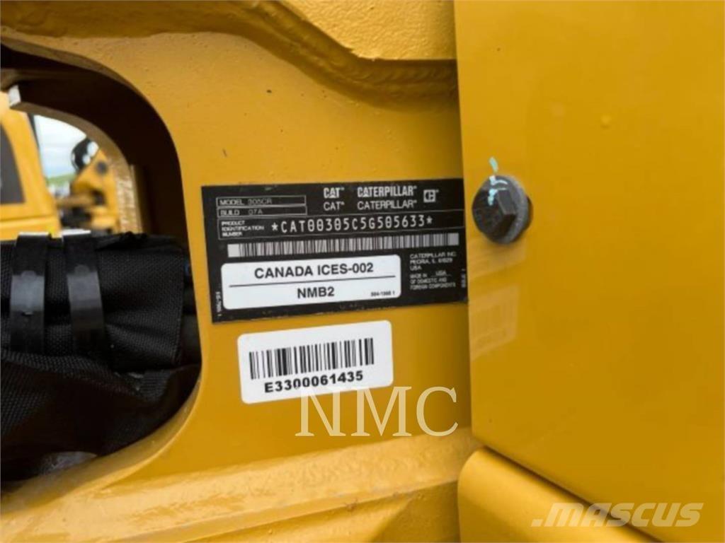 CAT 305-07CR Excavadoras de cadenas
