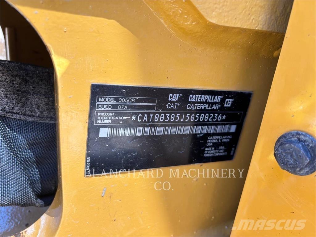 CAT 305-07CR Excavadoras de cadenas