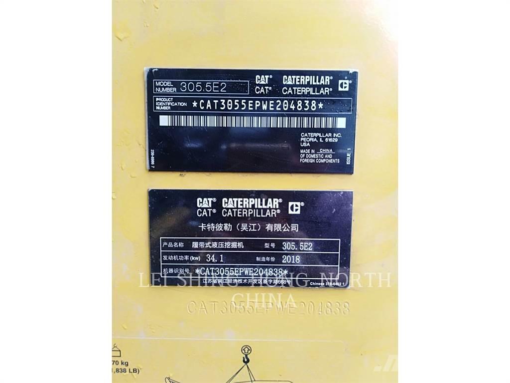 CAT 305.5E2 Excavadoras de cadenas
