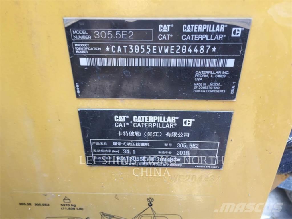 CAT 305.5E2 Excavadoras de cadenas