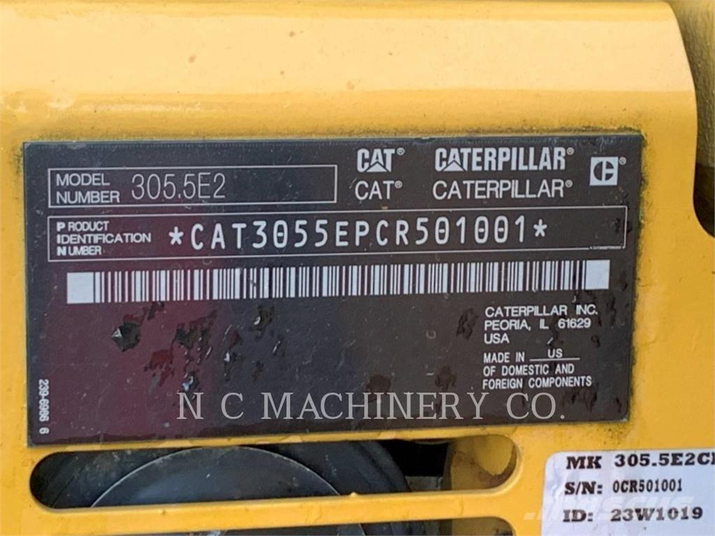 CAT 305.5E2CRB Excavadoras de cadenas