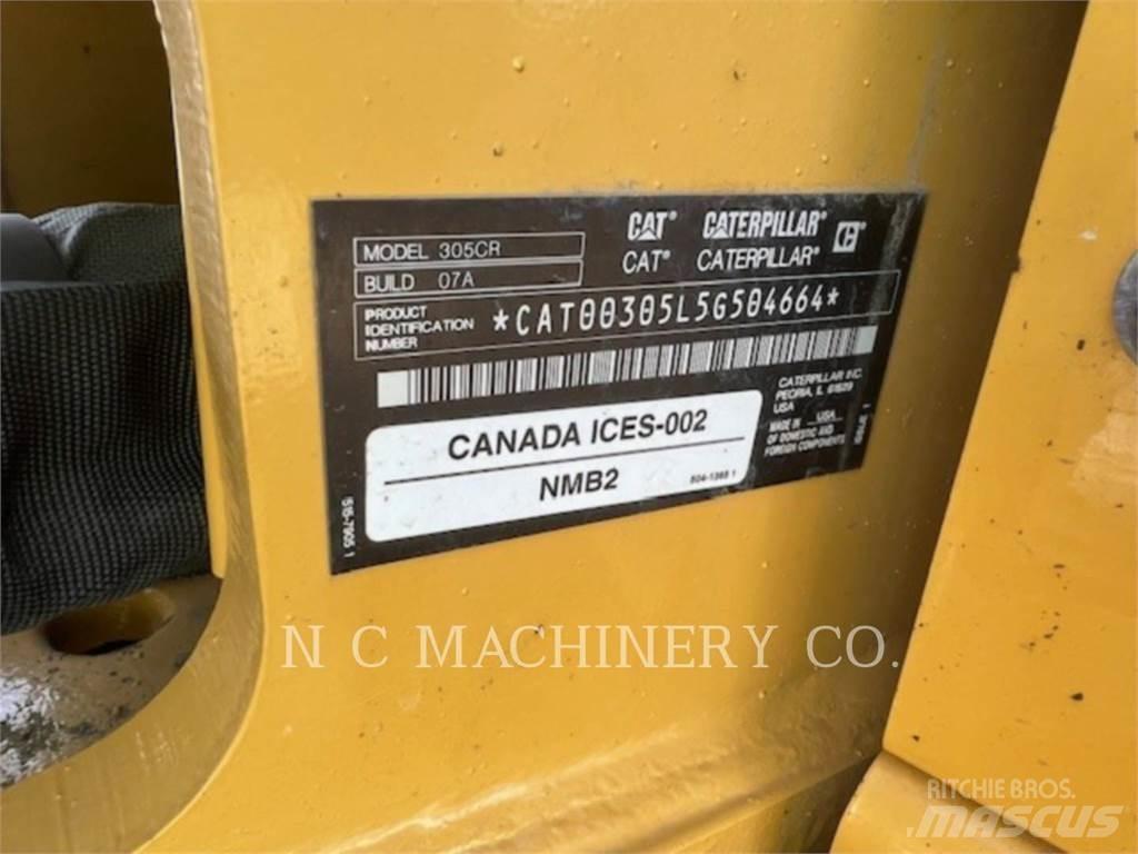 CAT 305 CRCB Excavadoras de cadenas