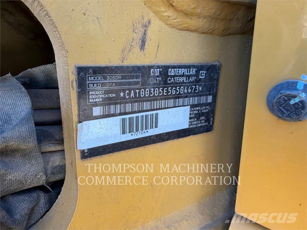 CAT 30507CR Excavadoras de cadenas