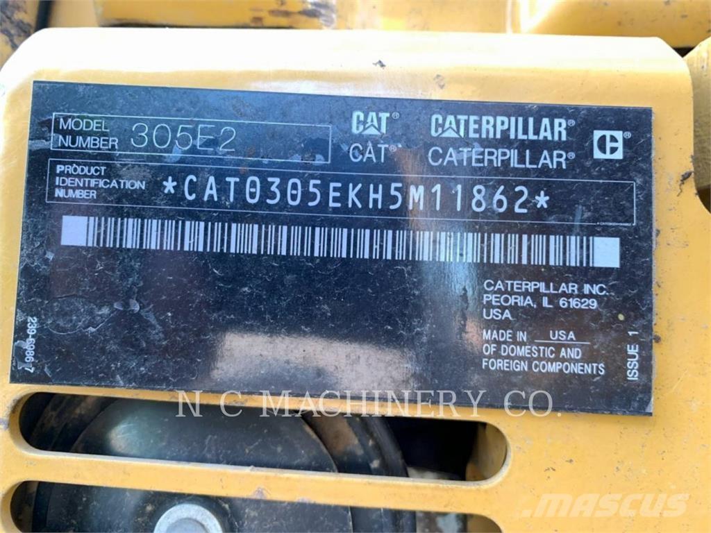 CAT 305E2 CRCB Excavadoras de cadenas