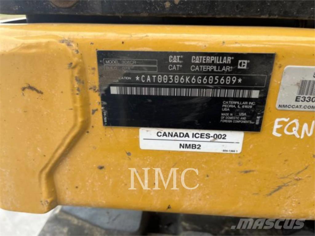 CAT 306 Excavadoras de cadenas