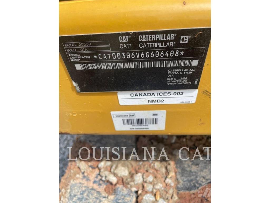 CAT 306 Excavadoras de cadenas