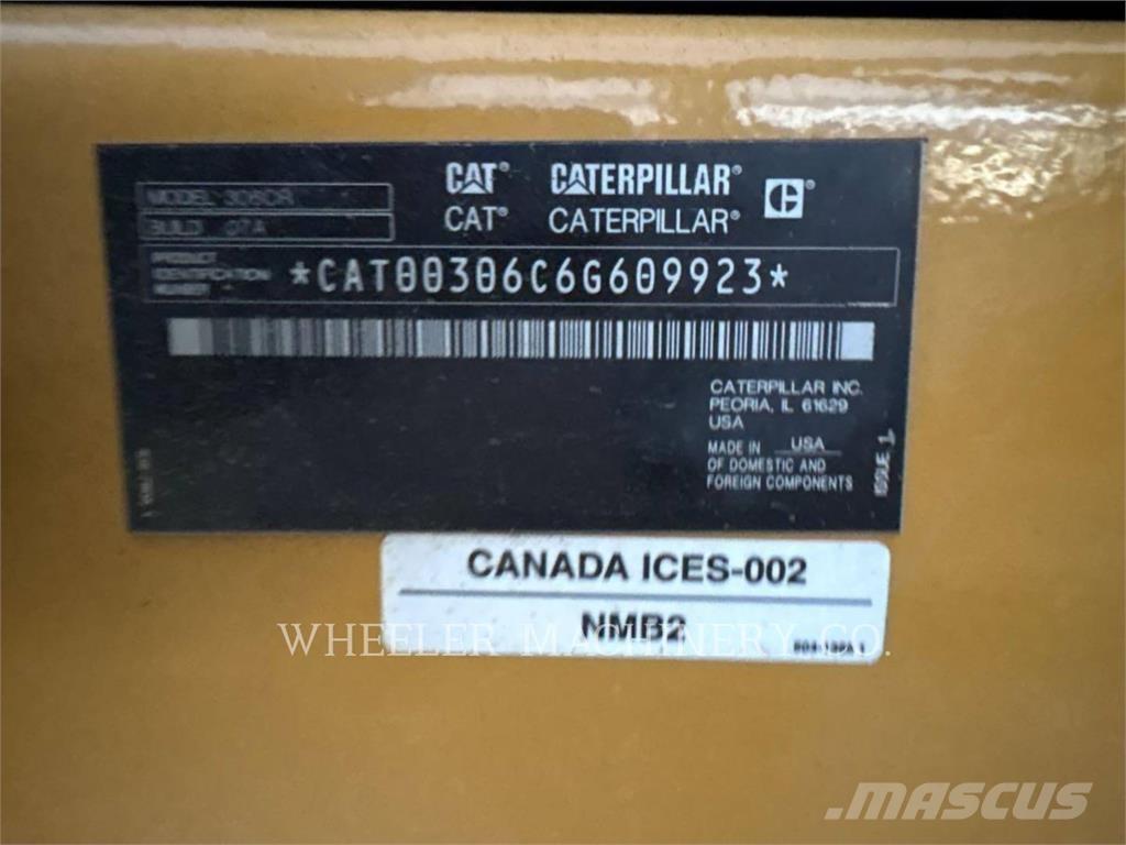 CAT 306 C3 THQ Excavadoras de cadenas