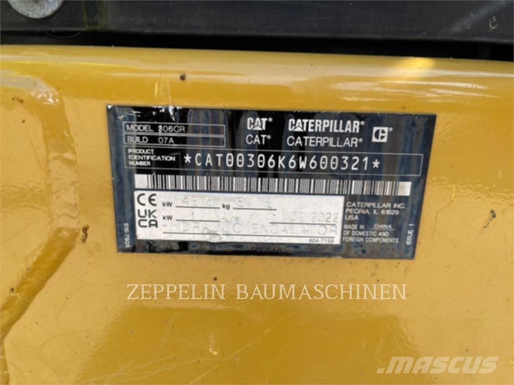 CAT 306CR-07A Excavadoras de cadenas
