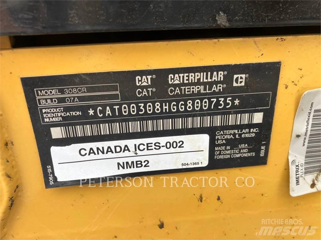 CAT 308 Excavadoras de cadenas
