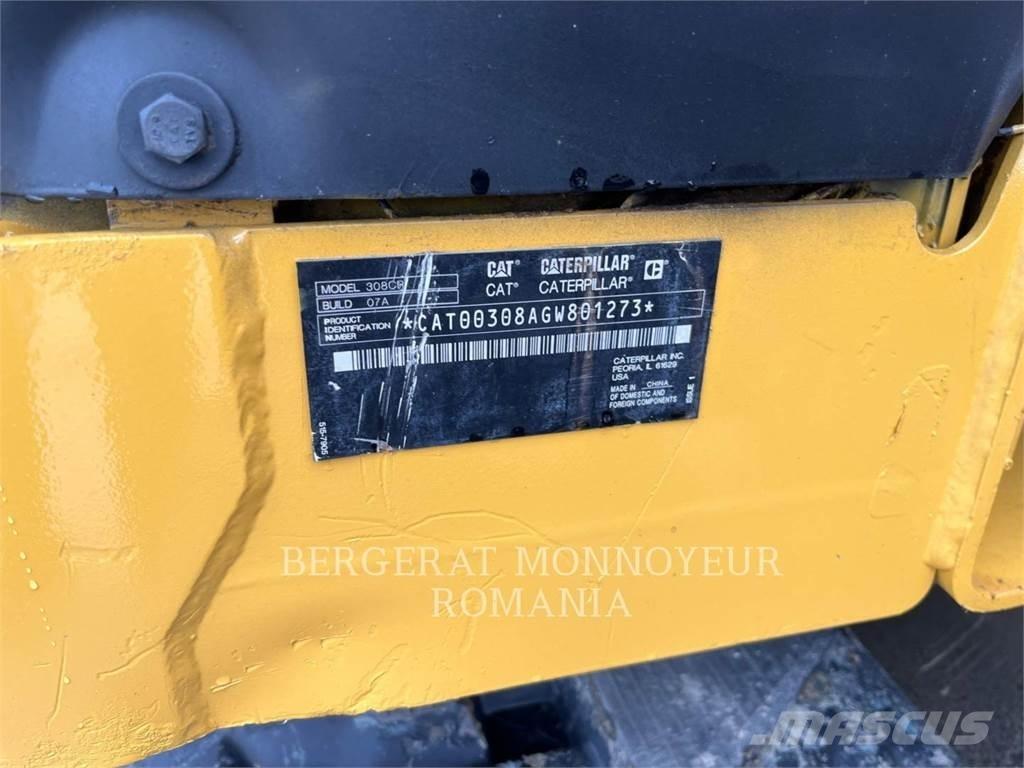 CAT 308-07CR Excavadoras de cadenas