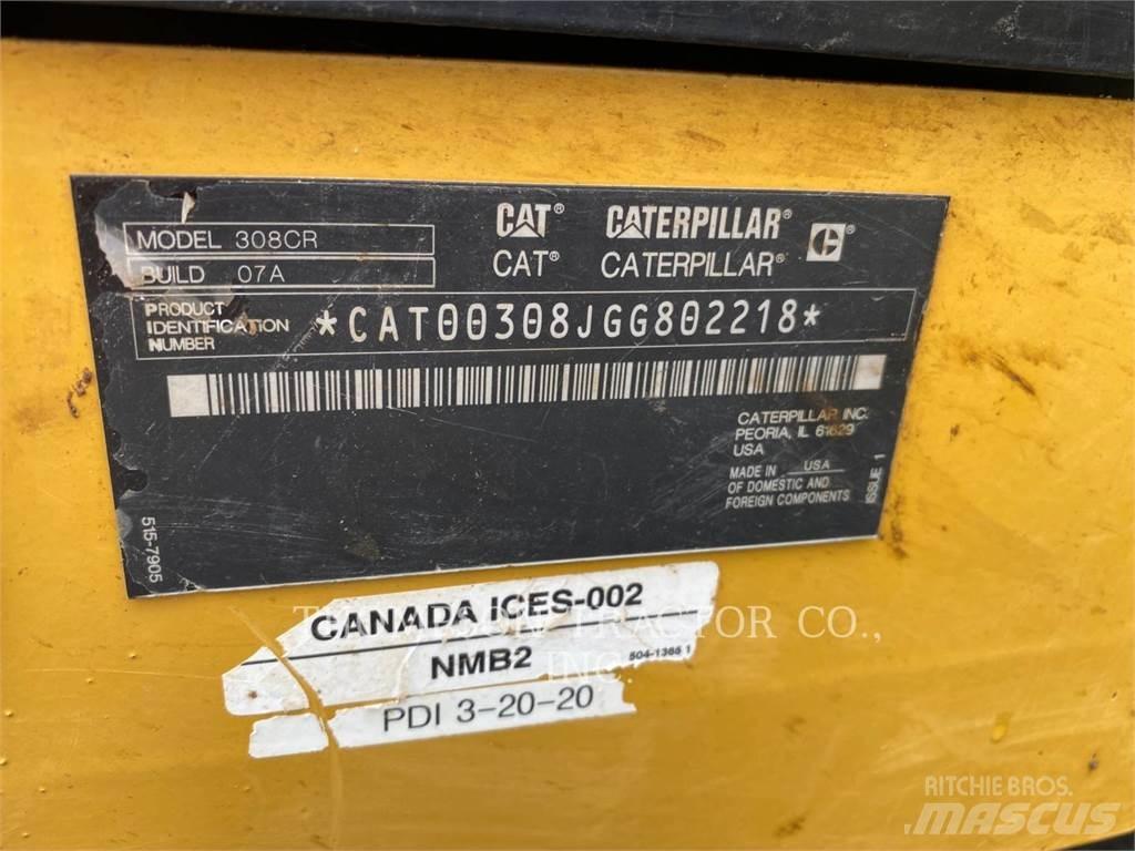 CAT 308CR Excavadoras de cadenas