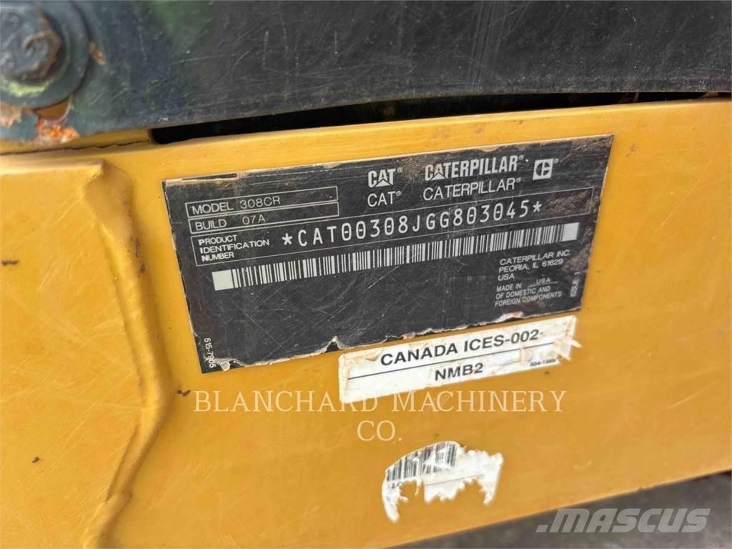 CAT 308CR Excavadoras de cadenas