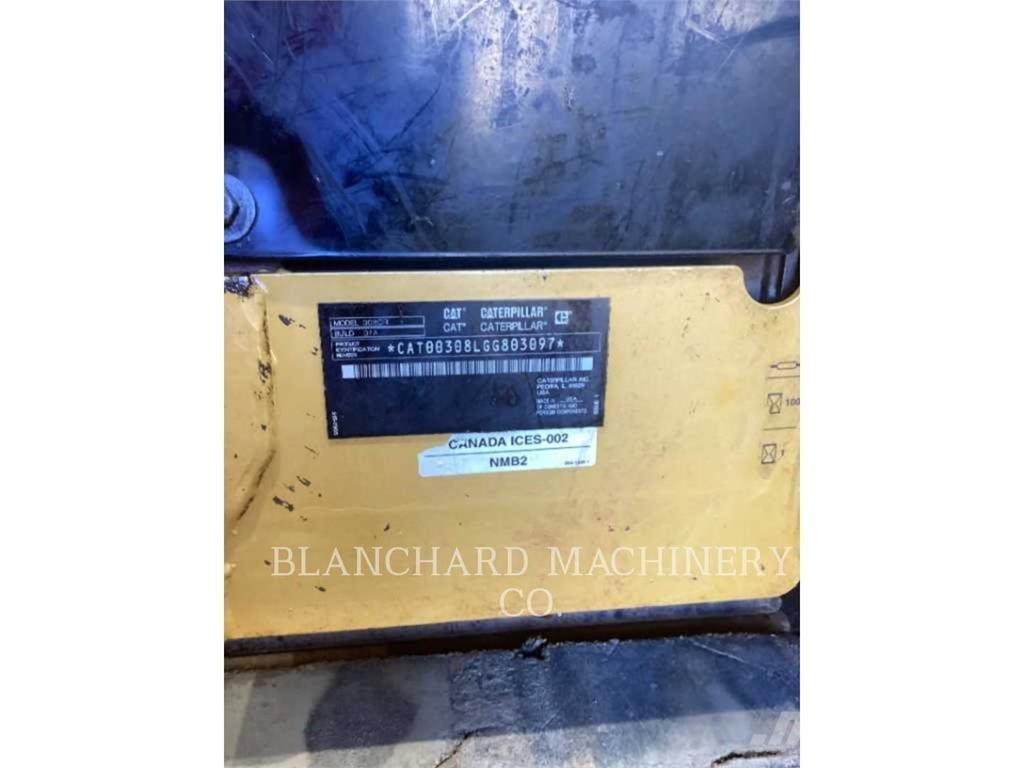 CAT 308CR Excavadoras de cadenas